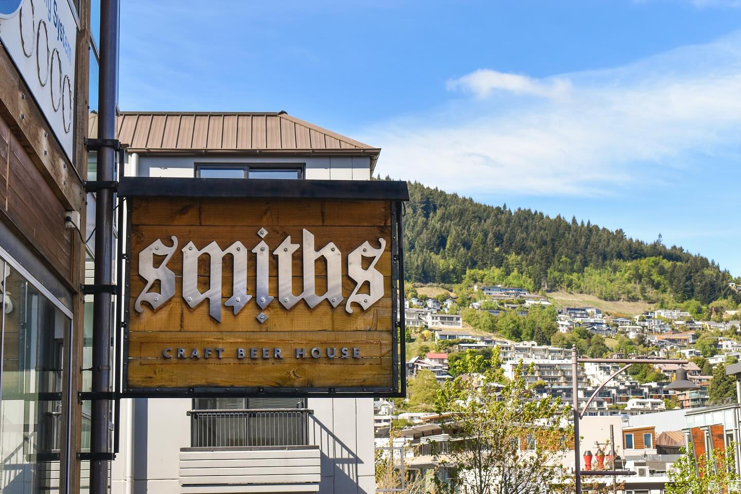 Smiths Craft Beer House sign on a building